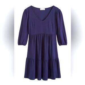 NWT Kaileigh 3/4 Sleeve V-Neck Dress